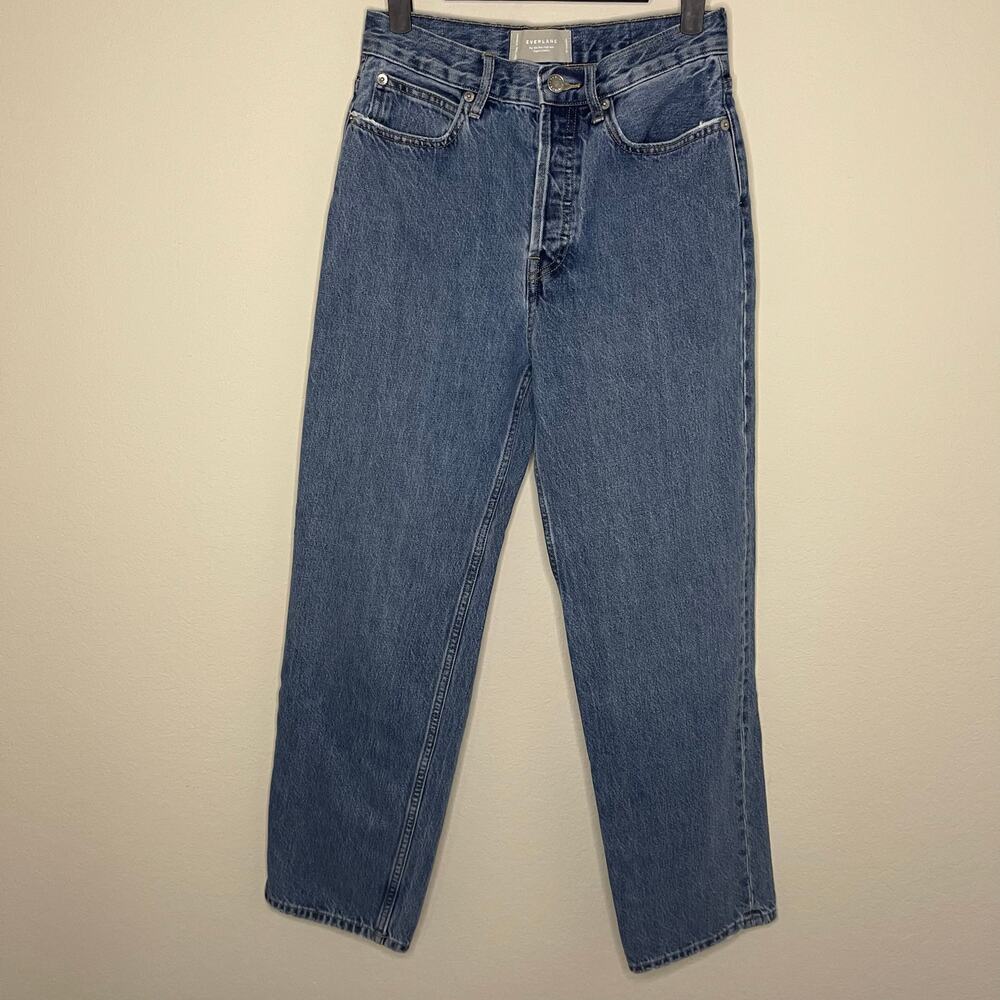 Everlane The ‘90’s Way-High Jean Women’s Organic Cotton Button Fly - Size 25